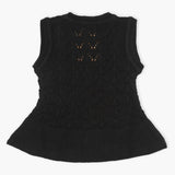 Newborn Girls Sweater - Black, Newborn Girls Winterwear, Chase Value, Chase Value
