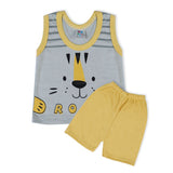 Newborn Boys Sando Suit - Grey, Newborn Boys Sets & Suits, Chase Value, Chase Value