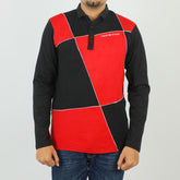 Men's Full Sleeves Polo T-Shirt - Black, Men's T-Shirts & Polos, Chase Value, Chase Value