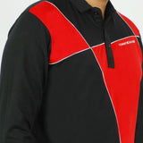 Men's Full Sleeves Polo T-Shirt - Black, Men's T-Shirts & Polos, Chase Value, Chase Value