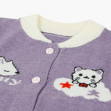 Newborn Girls Sweater - Purple, Newborn Girls Winterwear, Chase Value, Chase Value