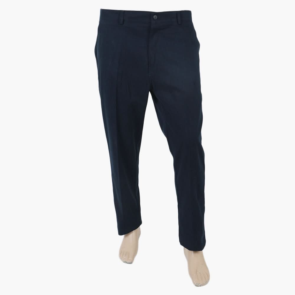 Men's Cotton Dress Pant - Navy Blue, Men's Formal Pants, Chase Value, Chase Value