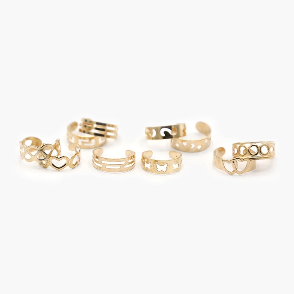 Women's Ring - Golden, Women Finger Rings, Chase Value, Chase Value
