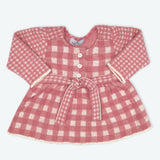 Newborn Girls Sweater - Tea Pink, Newborn Girls Winterwear, Chase Value, Chase Value