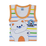 Newborn Boys Sando Suit - Orange, Newborn Boys Sets & Suits, Chase Value, Chase Value