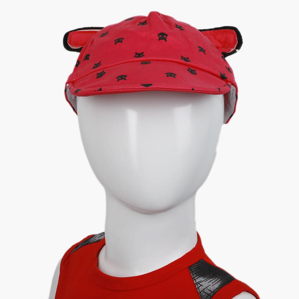 Kids P-Cap - Dark Pink, Boys Caps & Hats, Chase Value, Chase Value