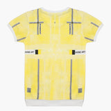 Boys Half Sleeves T-Shirt - Yellow, Boys T-Shirts, Chase Value, Chase Value