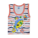 Newborn Boys Sando Suit - Peach, Newborn Boys Sets & Suits, Chase Value, Chase Value
