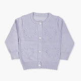 Newborn Girls Sweater - Light Purple, Newborn Girls Winterwear, Chase Value, Chase Value