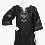 Women's Embroidered 2Pcs Suit - Black, Women Shalwar Suits, Chase Value, Chase Value