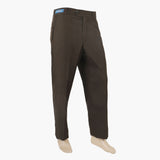 Men's Formal Dress Pant - Dark Brown, Men's Formal Pants, Chase Value, Chase Value