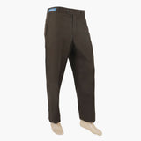 Men's Formal Dress Pant - Dark Brown, Men's Formal Pants, Chase Value, Chase Value