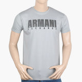 Men's Half Sleeves T-Shirt - Light Grey, Men's T-Shirts & Polos, Chase Value, Chase Value