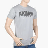 Men's Half Sleeves T-Shirt - Light Grey, Men's T-Shirts & Polos, Chase Value, Chase Value