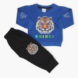 Newborn Boys Full Sleeves Suit - Blue, Newborn Boys Winterwear, Chase Value, Chase Value