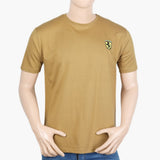 Men's Half Sleeves T-Shirt - Brown, Men's T-Shirts & Polos, Chase Value, Chase Value
