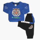 Newborn Boys Full Sleeves Suit - Blue, Newborn Boys Winterwear, Chase Value, Chase Value