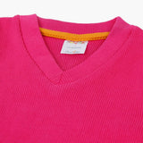 Newborn Boys Sweater - Fushia, Newborn Boys Winterwear, Chase Value, Chase Value