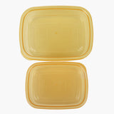 Crisper Junior 2Pcs Set - Orange, Storage Boxes, Chase Value, Chase Value