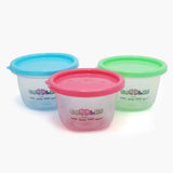 Safe Storage Cups Small Pack Of 3 - Multi, Feeding Supplies, Chase Value, Chase Value