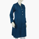 Women's Kurti - Steel Blue, Women Ready Kurtis, Chase Value, Chase Value