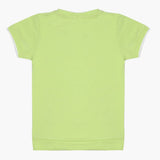 Boys Half Sleeves T-Shirt - Light Green, Boys T-Shirts, Chase Value, Chase Value