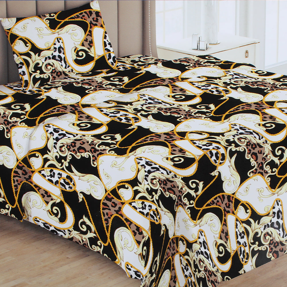 Single Bed Sheet - F, Single Size Bed Sheet, Chase Value, Chase Value