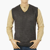 Men's Sleeveless Sweater - Grey, Men's Sweater & Sweat Shirts, Chase Value, Chase Value