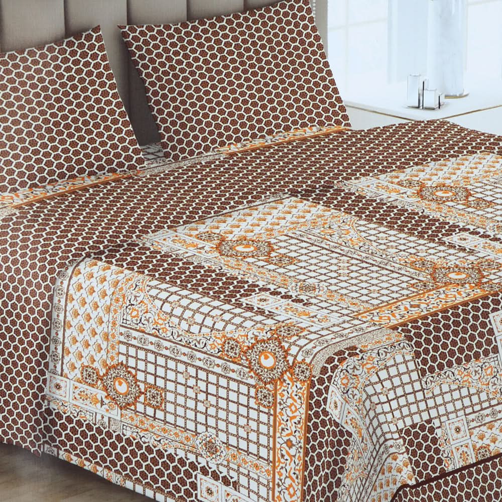 Double Bed Sheet - Multi Color, Double Size Bed Sheet, Chase Value, Chase Value