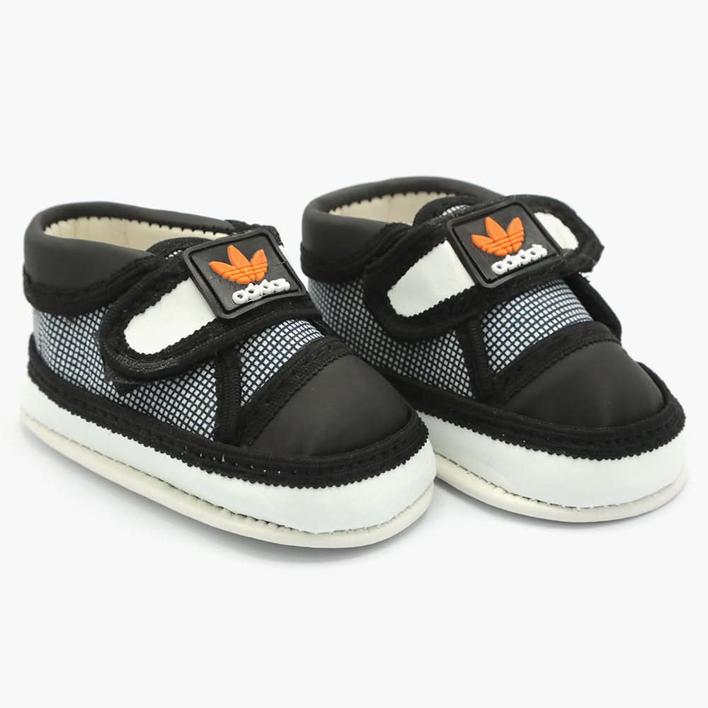 Newborn Boys Shoes - Black, Newborn Caps, Shoes & Socks, Chase Value, Chase Value