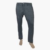 Men's Fancy Satin Stretch Denim Pant - Grey, Men's Casual Pants & Jeans, Chase Value, Chase Value