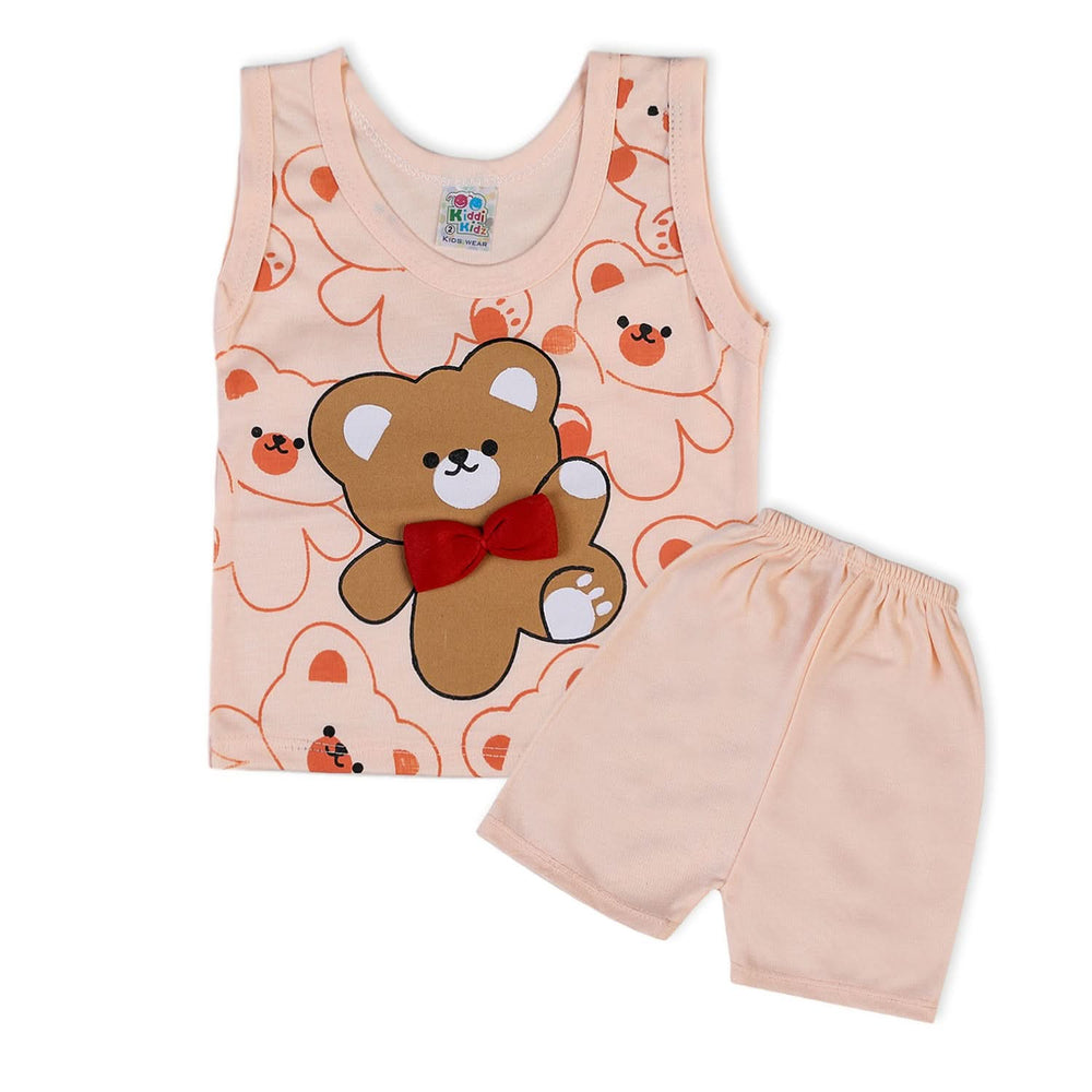 Newborn Boys Sando Suit - Peach, Newborn Boys Sets & Suits, Chase Value, Chase Value