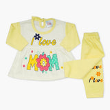 Newborn Girls Suit - Yellow, Newborn Girls Winterwear, Chase Value, Chase Value