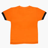 Boys Half Sleeves T-Shirt - Orange, Boys T-Shirts, Chase Value, Chase Value