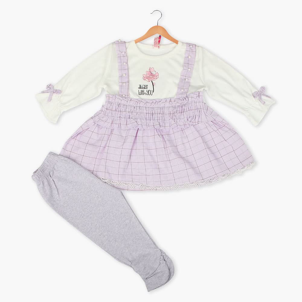 Newborn Girls Suit - Light Purple, Newborn Girls Sets & Suits, Chase Value, Chase Value