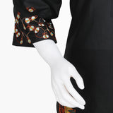Women's Embroidered 2Pcs Suit - Black, Women Shalwar Suits, Chase Value, Chase Value