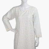 Women's Embroidered 2Pcs Suit - Off White, Women Shalwar Suits, Chase Value, Chase Value