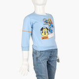 Boys Full Sleeves T-Shirt - Blue, Boys T-Shirts, Chase Value, Chase Value