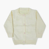 Newborn Girls Sweater - Lemon, Newborn Girls Winterwear, Chase Value, Chase Value