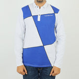 Men's Full Sleeves Polo T-Shirt - Grey, Men's T-Shirts & Polos, Chase Value, Chase Value