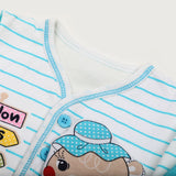 Newborn Girls Full Sleeves Suit - Blue, Newborn Girls Sets & Suits, Chase Value, Chase Value