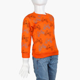 Boys Full Sleeves T-Shirt - Orange, Boys T-Shirts, Chase Value, Chase Value