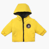 Newborn Boys Jacket - Yellow, Newborn Boys Winterwear, Chase Value, Chase Value
