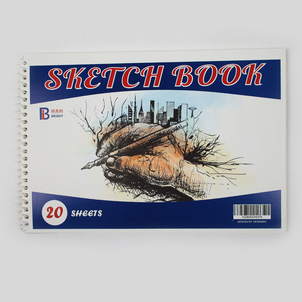 Sketch Book For Drawing & Painting A4 Size - White, Coloring Books, Chase Value, Chase Value