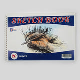 Sketch Book For Drawing & Painting A4 Size - White, Coloring Books, Chase Value, Chase Value
