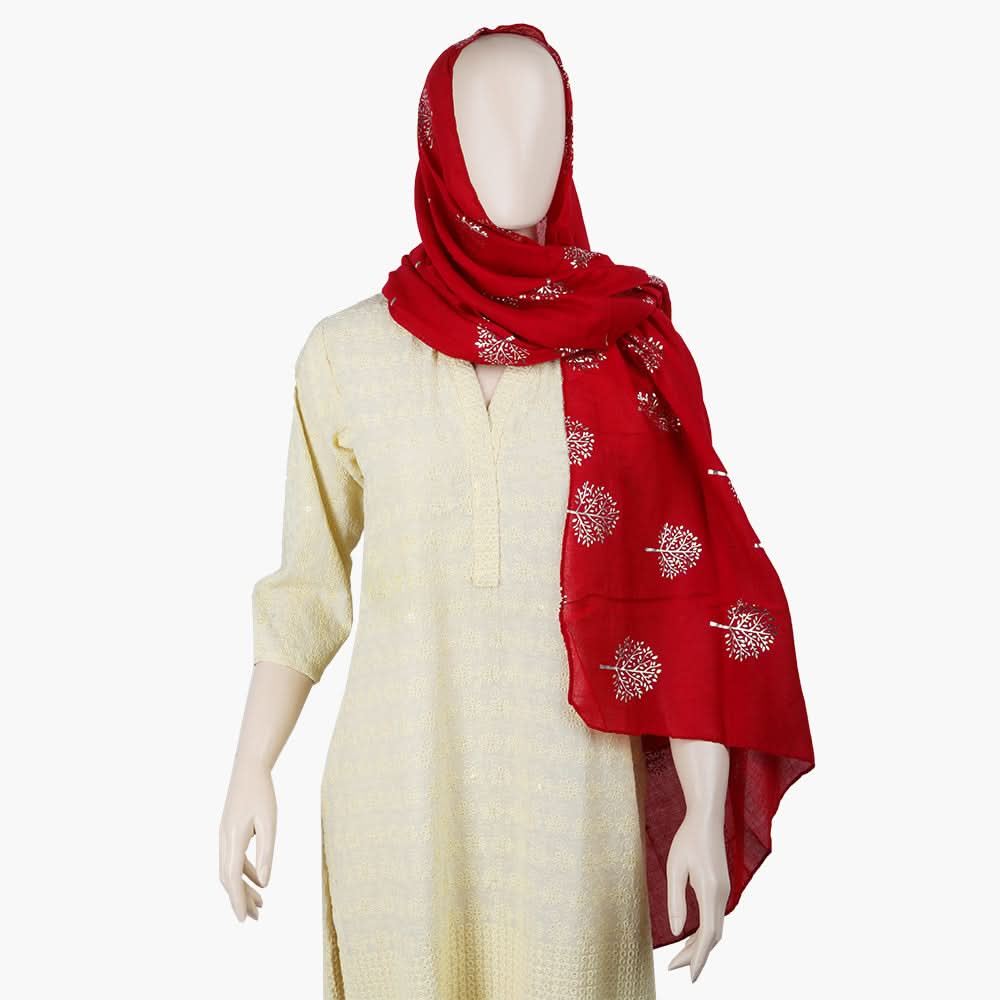 Women's Scarf - Red, Women Shawls & Scarves, Chase Value, Chase Value