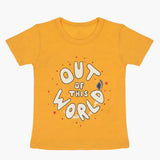 Boys Half Sleeves T-Shirt - Yellow, Boys T-Shirts, Chase Value, Chase Value