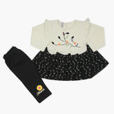 Newborn Girls Full Sleeves Suit - Fawn, Newborn Girls Winterwear, Chase Value, Chase Value