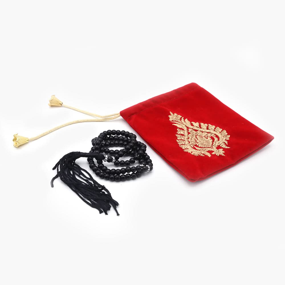 Tasbih With Pouch - Red, Home Accessories, Chase Value, Chase Value