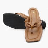 Women's Slipper - Brown, Women Slippers, Chase Value, Chase Value